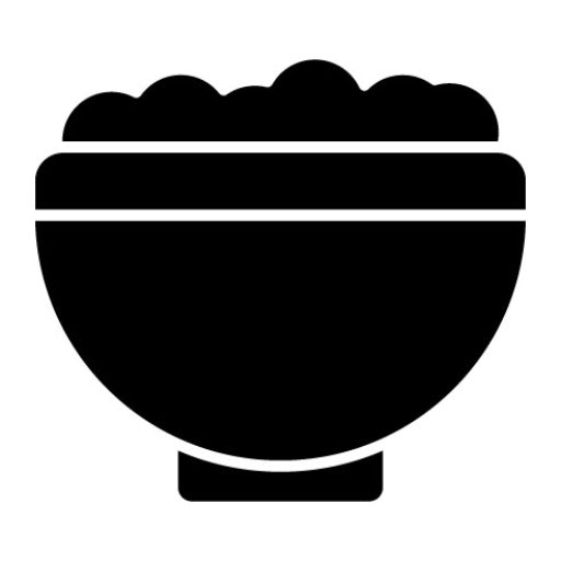 Salad Glyph Icon