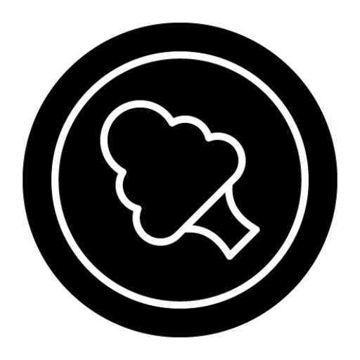 Vegan Glyph Icon