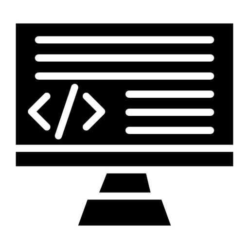 Coding Glyph Icon | Robotics