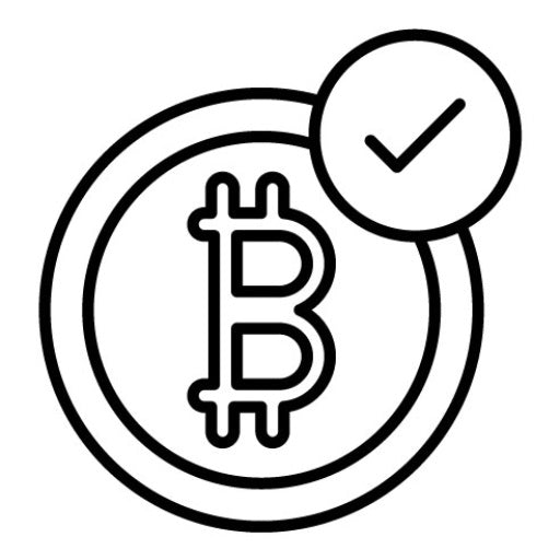 Cryptocurrency Accepted Icon
