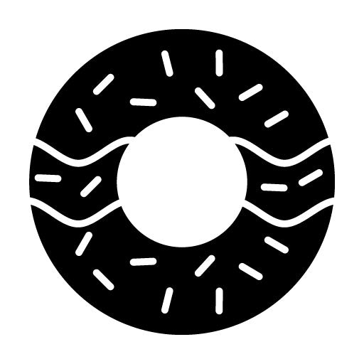 Donut Glyph Icon