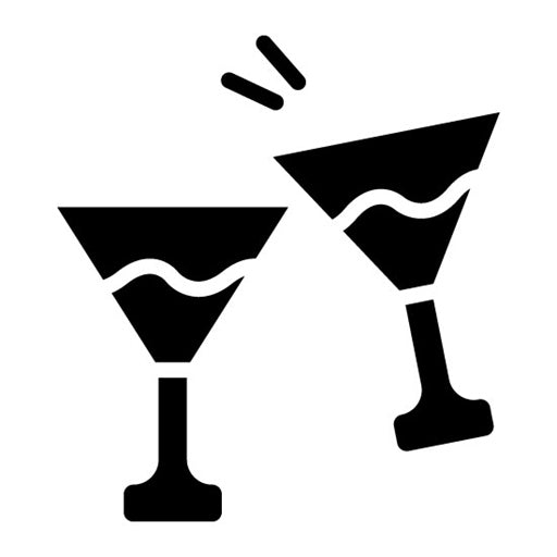 Champagne Glyph Icon