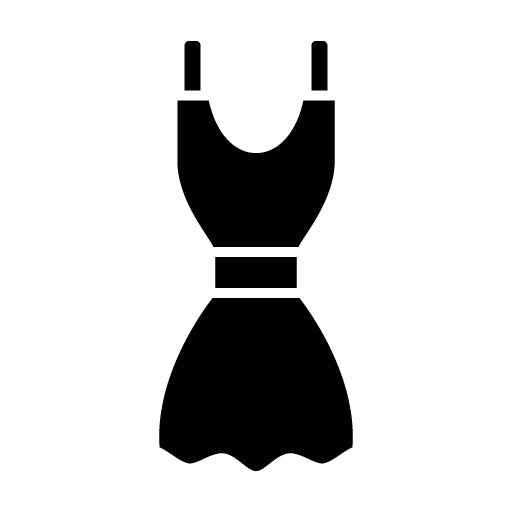 Birthday Dress Glyph Icon