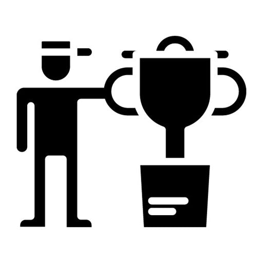Top Performer Glyph Icon
