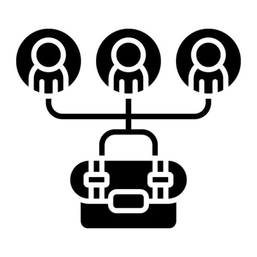 Acquisition Glyph Icon