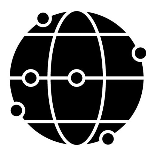Globe Glyph Icon
