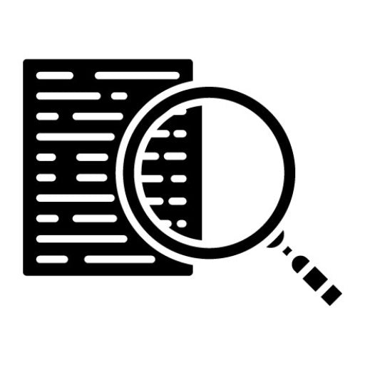 Information Glyph Icon | Big Data
