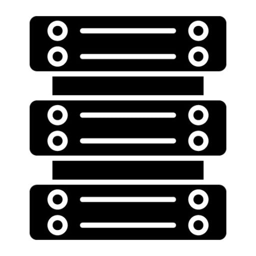 Server Glyph Icon