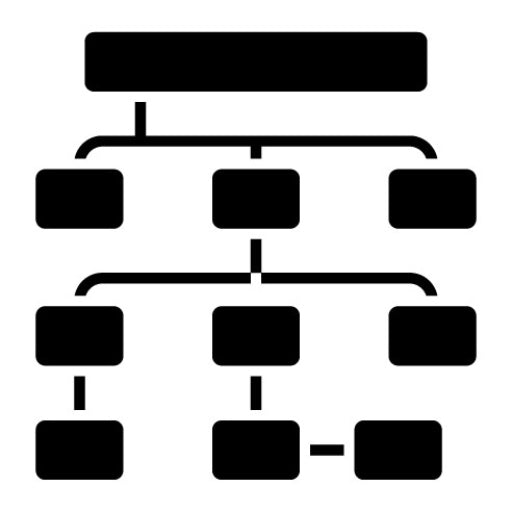 Structured Data Glyph Icon